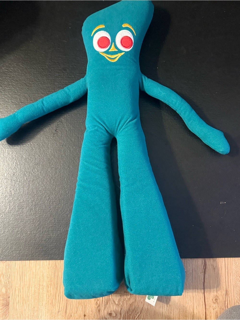 Vintage Gumby Bendable Arms Plush Toy